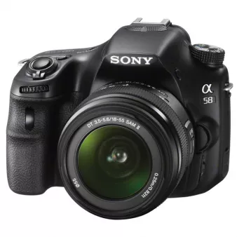 Фотоаппарат зеркальный Sony Alpha SLT-A58 Kit 18-55 Black - Аксессуары