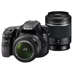 Фотоаппарат зеркальный Sony Alpha SLT-A58 Kit 18-55+55-200 Black - Аксессуары