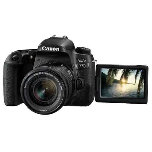 Фотоаппарат зеркальный Canon EOS 77D EF-S 18-55 IS STM Kit