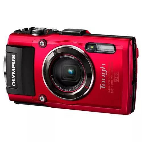 Фотоаппарат цифровой компактный Olympus TG-4 Red - Аксессуары