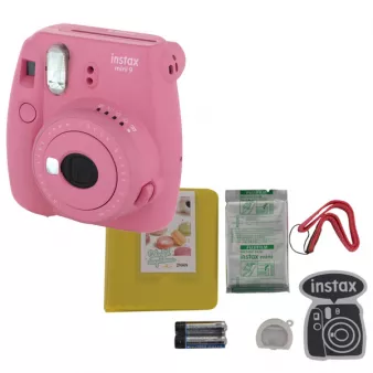 Фотоаппарат моментальной печати Fujifilm INSTAX MINI 9 FLA PINK SET