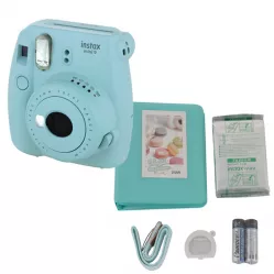 Фотоаппарат моментальной печати Fujifilm INSTAX MINI 9 ICE BLUE SET