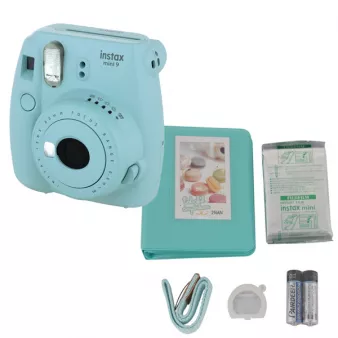 Фотоаппарат моментальной печати Fujifilm INSTAX MINI 9 ICE BLUE SET
