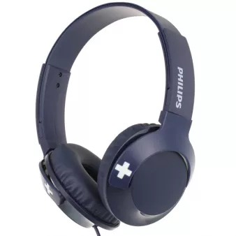 Наушники накладные Philips Bass+ SHL3070 Blue