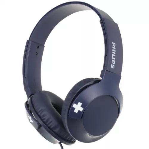 Наушники накладные Philips Bass+ SHL3070 Blue