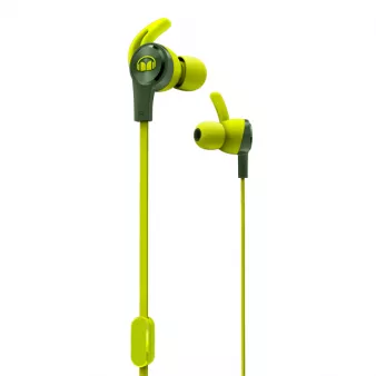 Спортивные наушники Monster iSport Achieve Green (137091-00)