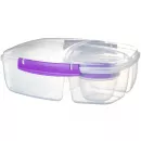 Контейнер для продуктов Sistema To-Go Triple Split 2л Violet (20920)