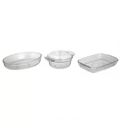 Форма для выпекания (стекло) Pyrex Original 3шт. (818S3)