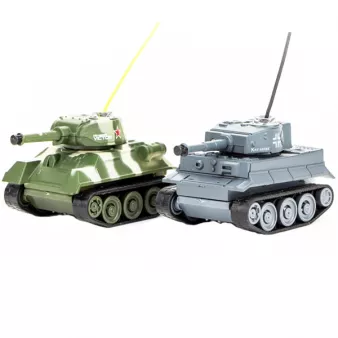 Радиоуправляемый танковый бой Pilotage Tiger и T34/85, ИК пушка, микро (A) - Отзывы