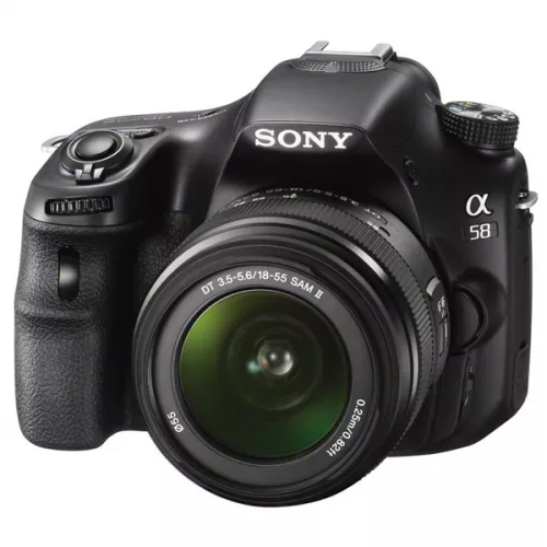 Фотоаппарат зеркальный Sony Alpha SLT-A58 Kit 18-55 Black - Аксессуары