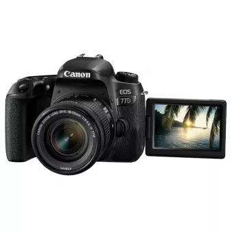 Фотоаппарат зеркальный Canon EOS 77D EF-S 18-55 IS STM Kit