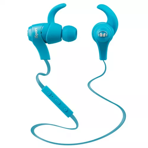 Спортивные наушники Bluetooth Monster iSport In-Ear Blue (128659-00)