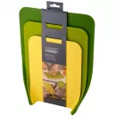 Кухонная утварь Joseph Joseph набор разделочных досок Nest 3шт. Green (60121)