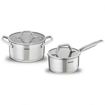 Набор посуды (нержавейка) Tefal Hero 2шт.: кастрюля 20см + ковш 16см (E825S474)