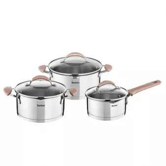Набор посуды (нержавейка) Tefal Inspiration 3шт.: 16/20/24см (E831S614)