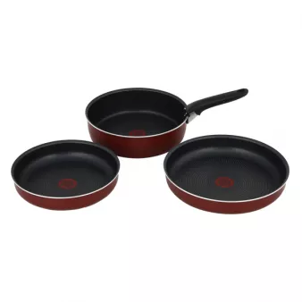 Набор посуды (антипригарное покрытие) Tefal Ingenio Red 4пр. (04175850)