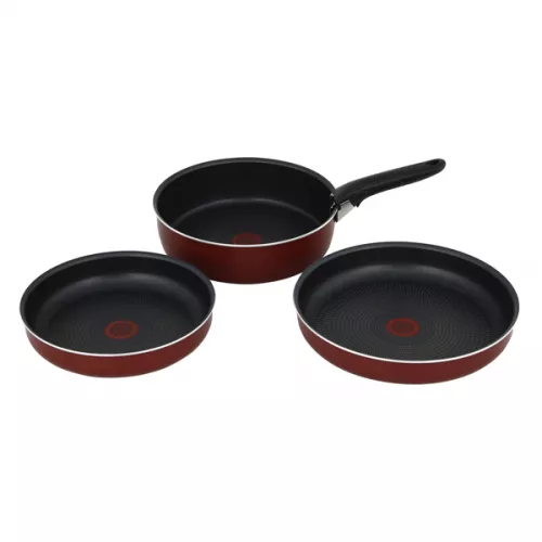 Набор посуды (антипригарное покрытие) Tefal Ingenio Red 4пр. (04175850)